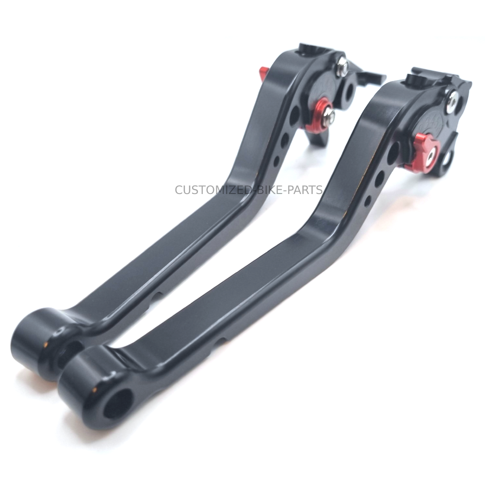 Long Black Clutch & Brake Levers Suzuki V-Strom DL1050 DL 1050 / XT 2019-2025
