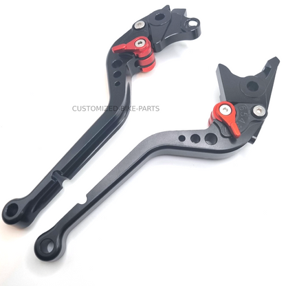 Long Black Clutch & Brake Levers Suzuki V-Strom DL1050 DL 1050 / XT 2019-2025