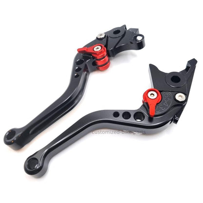 Short Black Clutch & Brake Levers Suzuki V-Strom DL1050 DL 1050 / XT 2019-2026