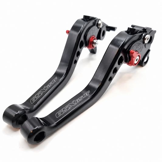 Short Black Clutch & Brake Lever For Suzuki GSX650F 2008-2015