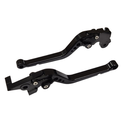 Long Black Clutch & Brake Levers For Moto Guzzi V9 Bobber Special 2021-2026