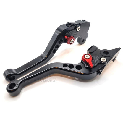 Short Black Clutch & Brake Levers For Moto Guzzi V9 Bobber Special 2021-2026