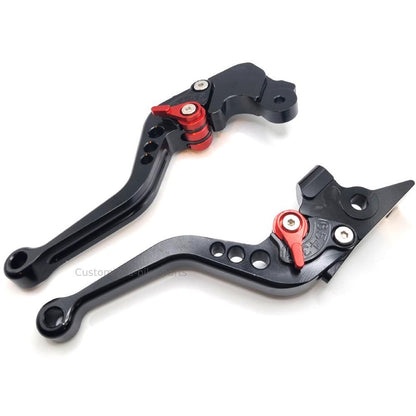 Short Black Clutch & Brake Levers For Moto Guzzi V9 Bobber Special 2021-2026
