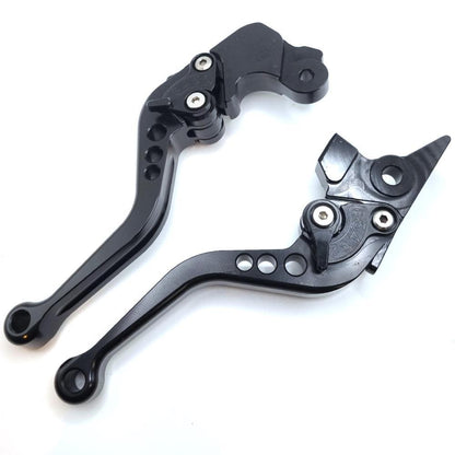 Short Black Clutch & Brake Levers For Moto Guzzi V9 Bobber Special 2021-2026
