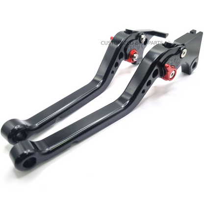 Long Black Clutch & Brake Lever Set - BMW G310GS / G310R 2017-2026