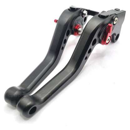 Short Black Clutch & Brake Levers Yamaha YZF-R125 / MT-125 / XSR 125 2020-2026