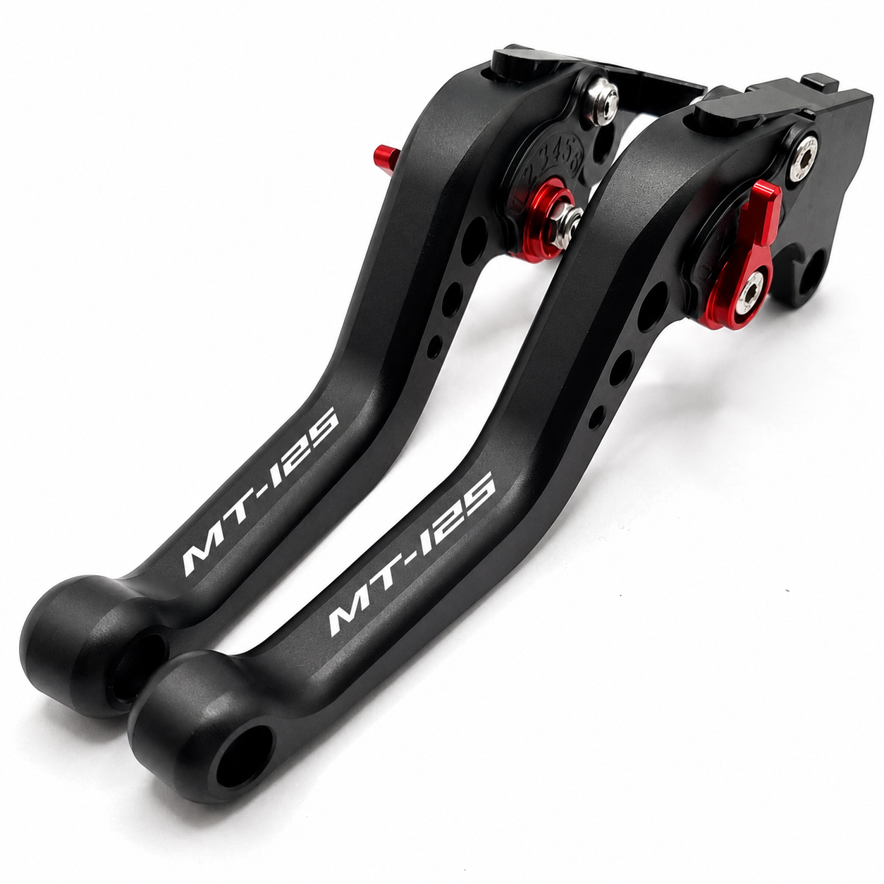 Short Black Clutch & Brake Levers Yamaha MT-125 2020-2026