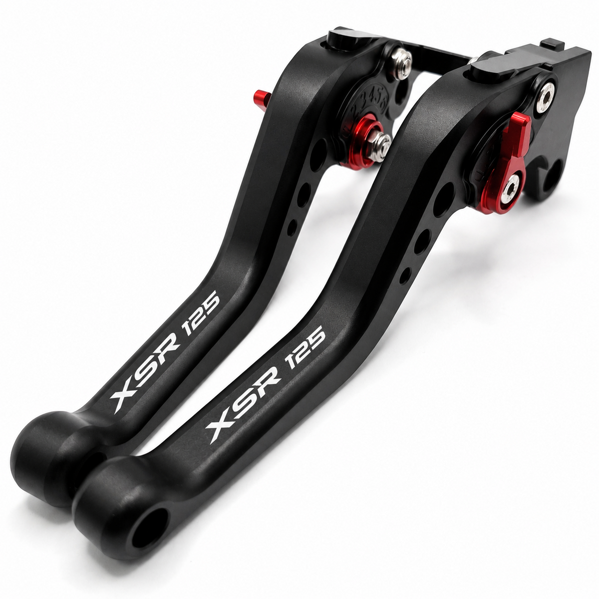 Short Black Clutch & Brake Levers Yamaha XSR 125 2020-2026
