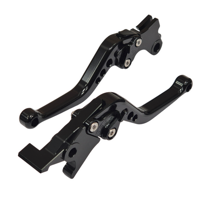 Lexmoto Detroit 125 Euro 5 [SR125-E5] Short Black Brake & Clutch Levers Set