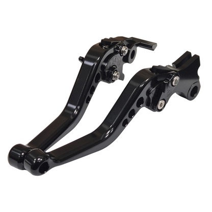 Short Black Brake & Clutch Levers Set Keeway RKV RKS 125/150/200 Stels flame