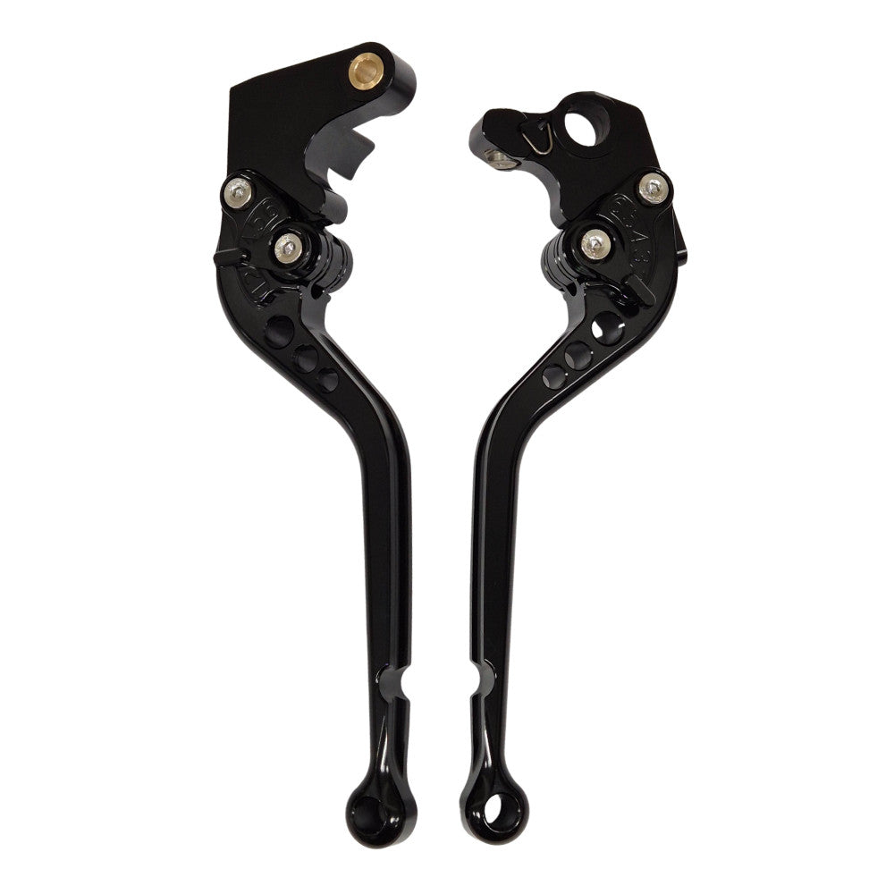 Long Black Clutch & Brake Levers Aprilia Tuareg 660 2021-2026