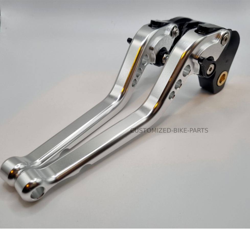 Royal Enfield 350 Hunter 2022-2026 | Long Clutch Brake Lever Set - Silver
