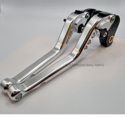 Royal Enfield 350 Hunter 2022-2026 | Long Clutch Brake Lever Set - Silver