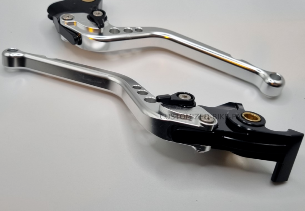 Royal Enfield 350 Hunter 2022-2026 | Long Clutch Brake Lever Set - Silver