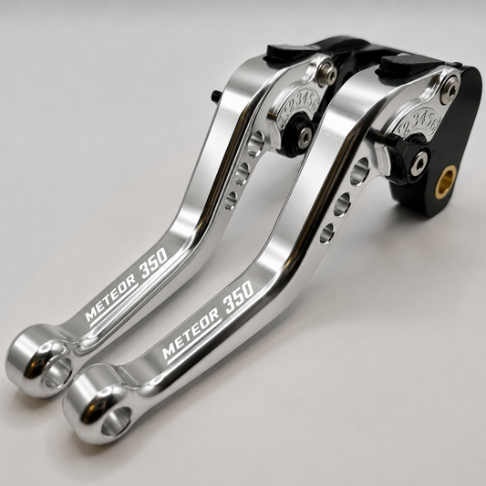 Royal Enfield 350 Meteor 2021-2026 Short Clutch Brake Lever Set