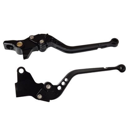 Long Clutch Brake Lever Set Black Royal Enfield Himalayan 450 2023-2026