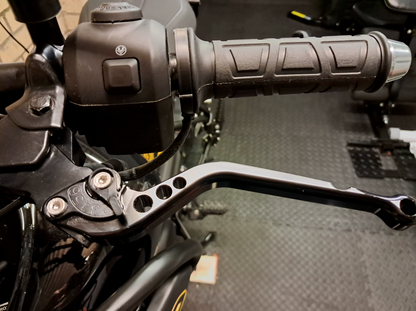 Long Clutch Brake Lever Set Black Royal Enfield Himalayan 450 2023-2026