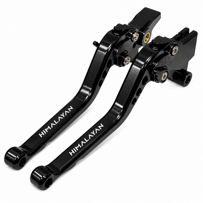 Long Clutch Brake Lever Set Black Royal Enfield Himalayan 450 2023-2026
