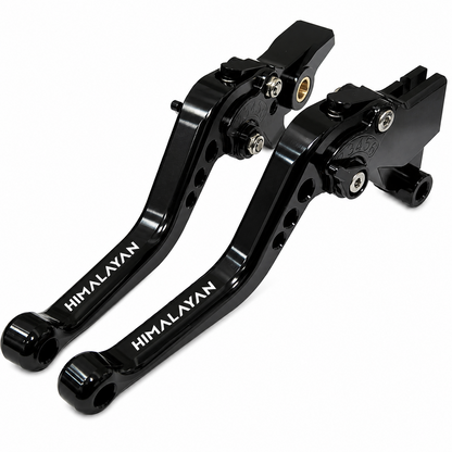 Short Clutch Brake Lever Set - Black Royal Enfield Himalayan 450 2023-2026