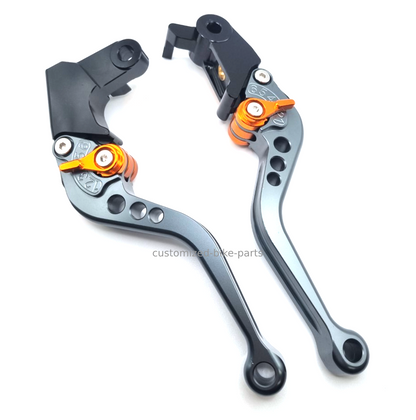 KTM Duke 890 2020-2025 TITANIUM SHORT BRAKE & CLUTCH LEVER SET