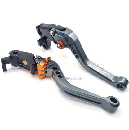 KTM Duke 890 2020-2025 TITANIUM SHORT BRAKE & CLUTCH LEVER SET