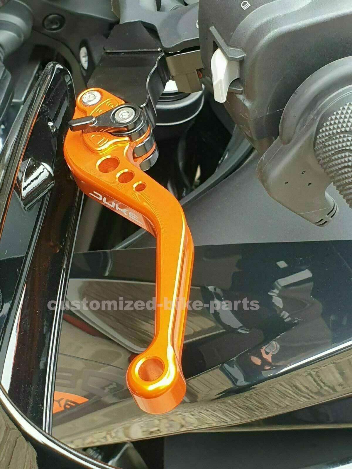 KTM Duke 890 2020-2025 TITANIUM SHORT BRAKE & CLUTCH LEVER SET