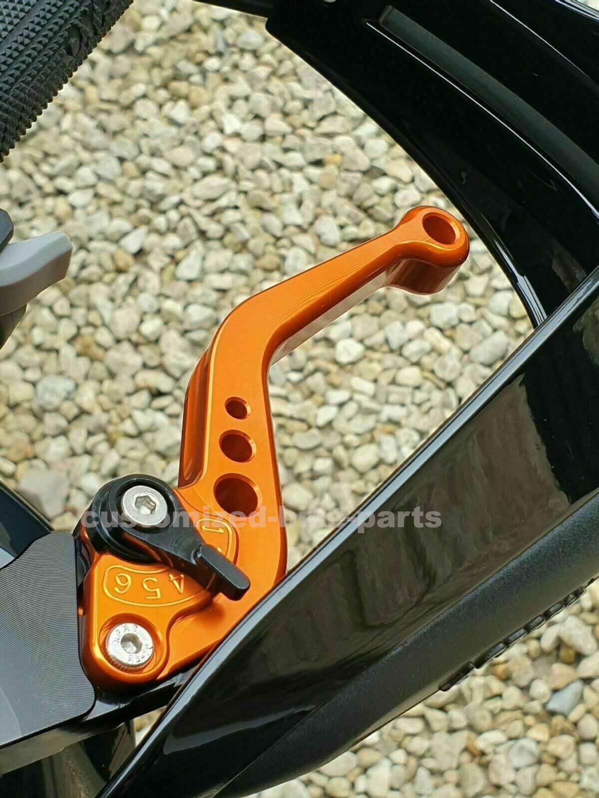 KTM Duke 890 2020-2025 TITANIUM SHORT BRAKE & CLUTCH LEVER SET