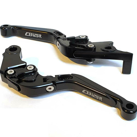 Honda CB125 R Neo 2018-2026 | Adjustable Clutch Brake Lever Set Black/Black