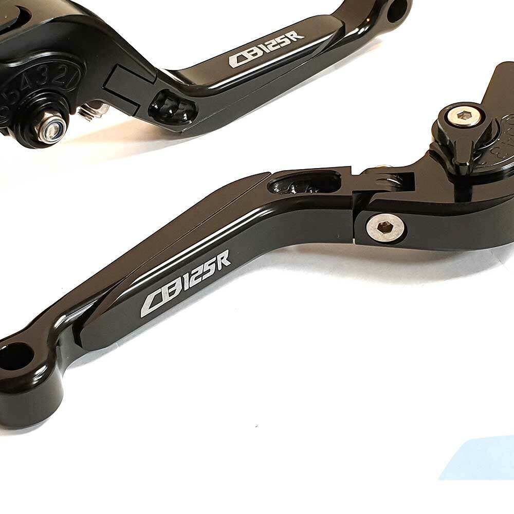 Honda CB125 R Neo 2018-2026 | Adjustable Clutch Brake Lever Set Black/Black