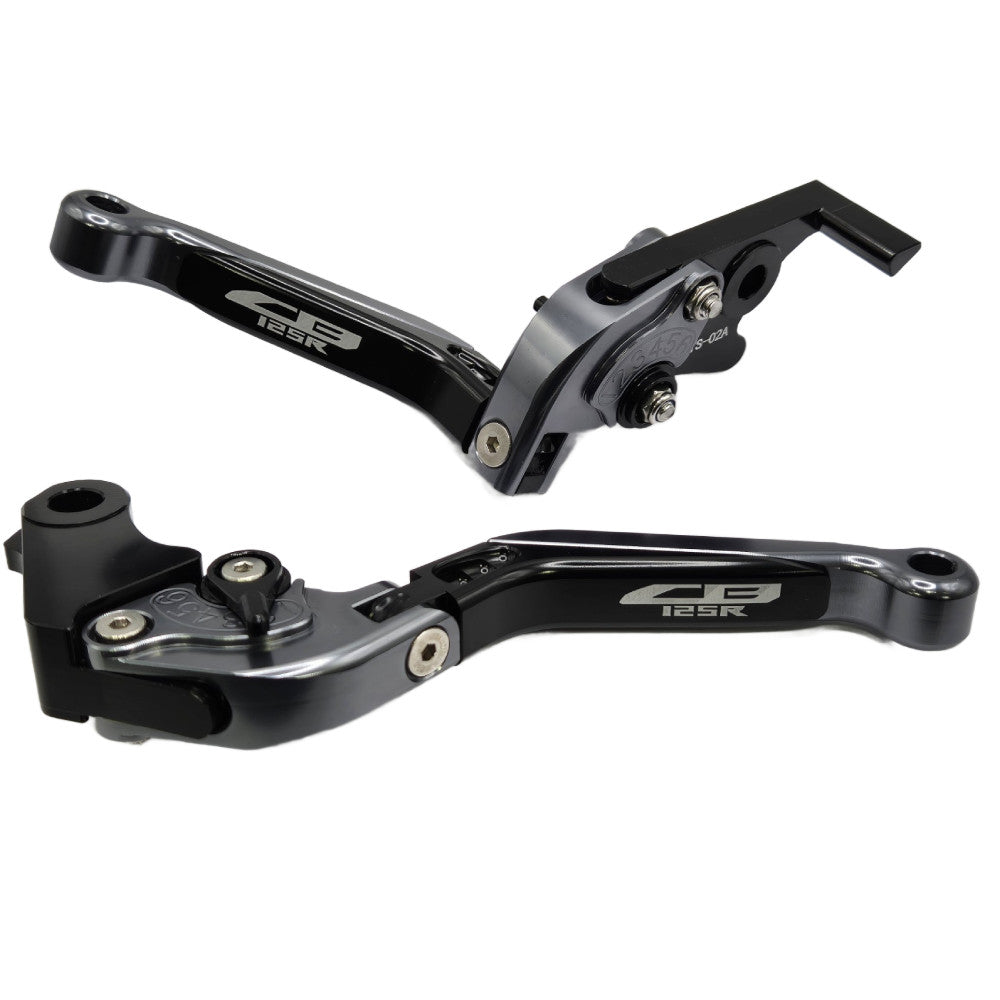 Honda CB125 R Neo 2018-2026 | Adjustable Clutch Brake Lever Set Black/Grey