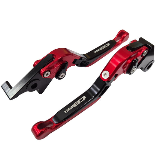 Honda CB125 R Neo 2018-2026 | Adjustable Clutch Brake Lever Set Black/Red