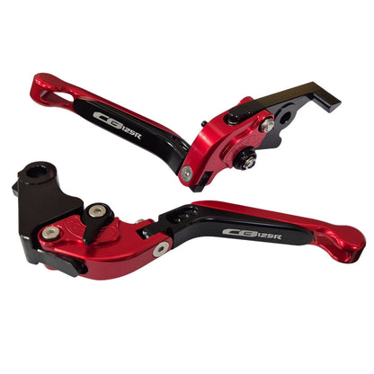 Honda CB125 R Neo 2018-2026 | Adjustable Clutch Brake Lever Set Black/Red