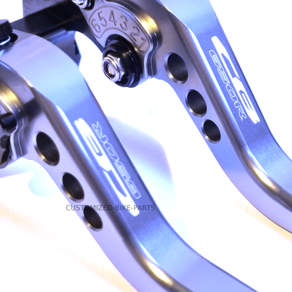 Honda CB650R Neo 2018-2025 | Short Clutch Brake Lever Set - Titanium