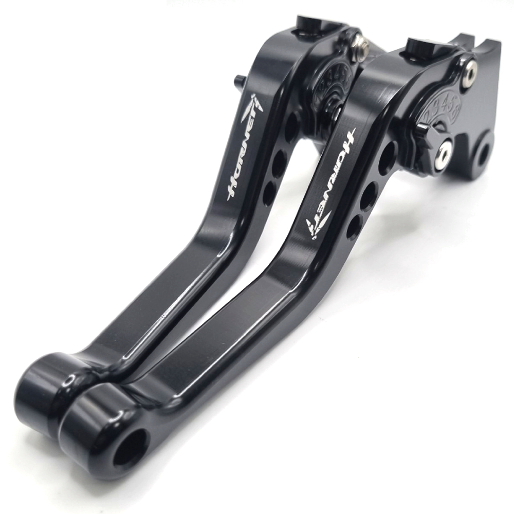 Short Black Clutch & Brake Levers Set for Honda CB750 Hornet 2023-2026