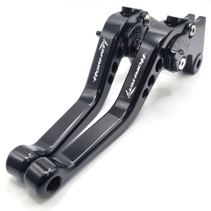Short Black Clutch & Brake Levers Set for Honda CB750 Hornet 2023-2026