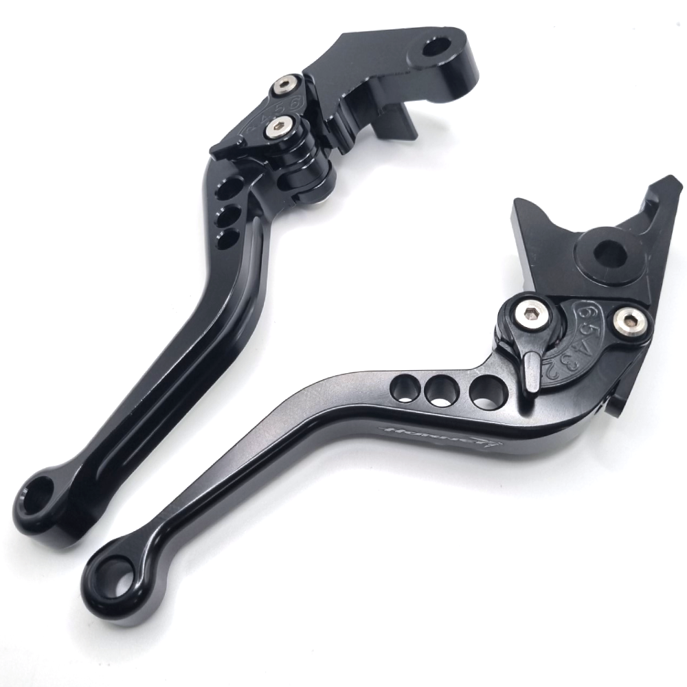 Short Black Clutch & Brake Levers Set for Honda CB750 Hornet 2023-2026