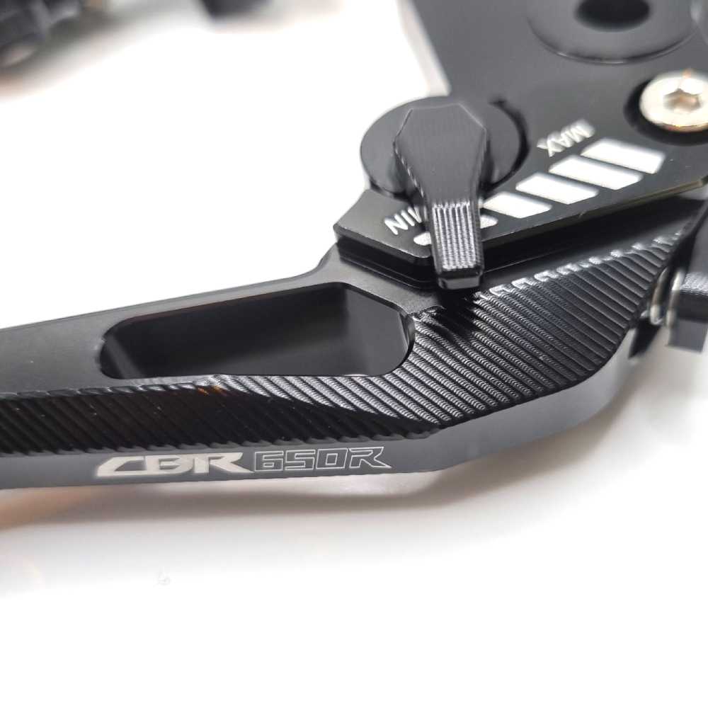 Honda CBR 650 R 2018-2026 | Adjustable Clutch Brake Lever Set Black