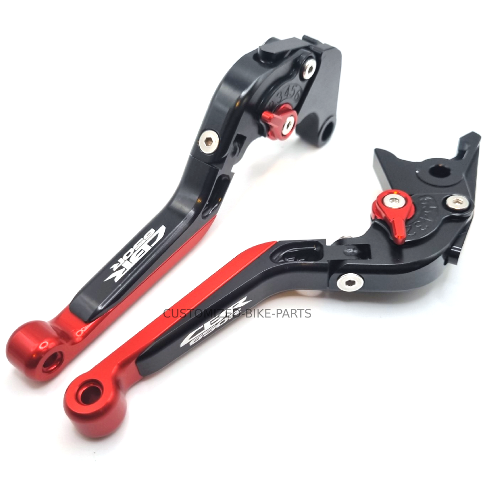 Honda CBR 650 R 2018-2026 | Adjustable Clutch Brake Lever Set Red/Black