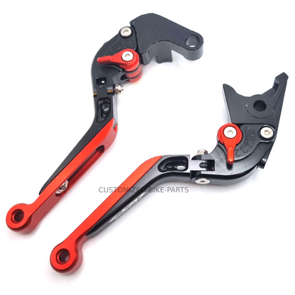 Honda CBR 650 R 2018-2026 | Adjustable Clutch Brake Lever Set Red/Black