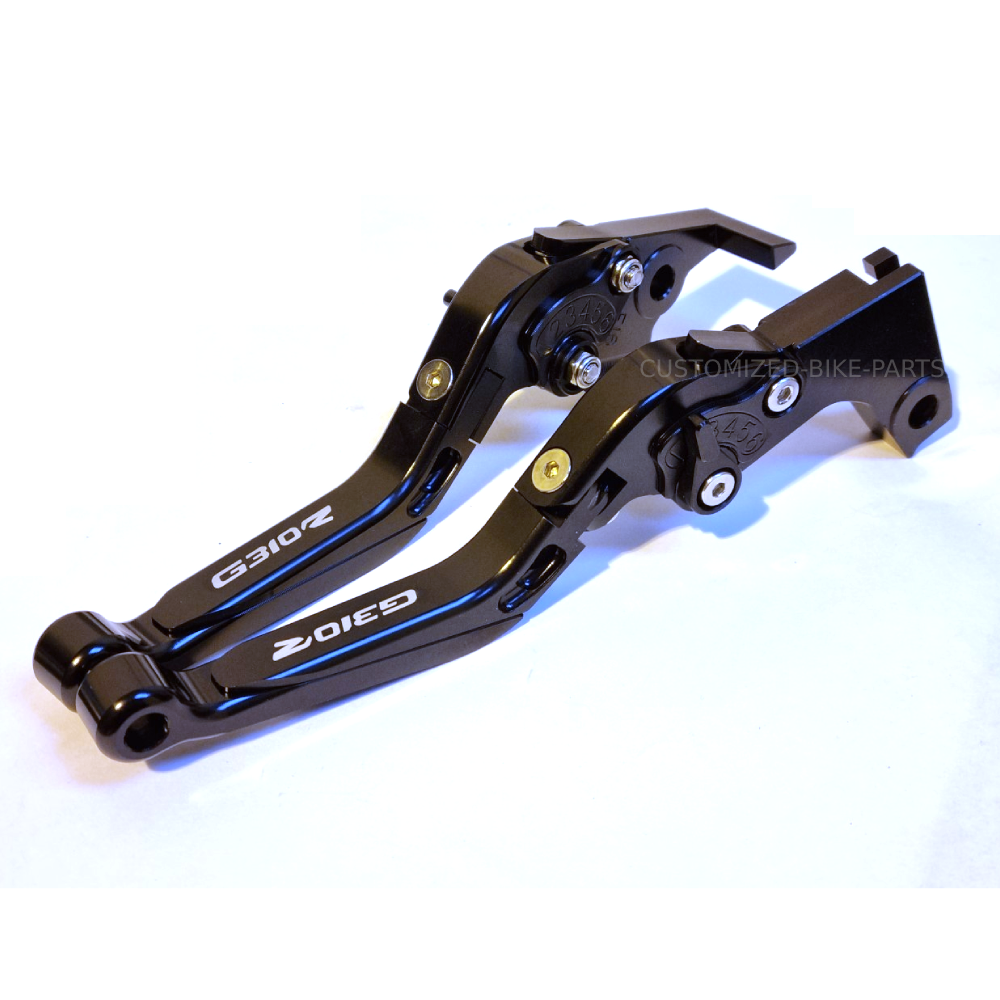 BMW G310R G 310 R 2017-2026 Black Adjustable Brake & Clutch Lever Set