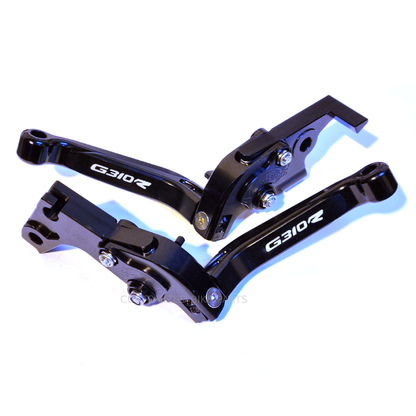 BMW G310R G 310 R 2017-2026 Black Adjustable Brake & Clutch Lever Set