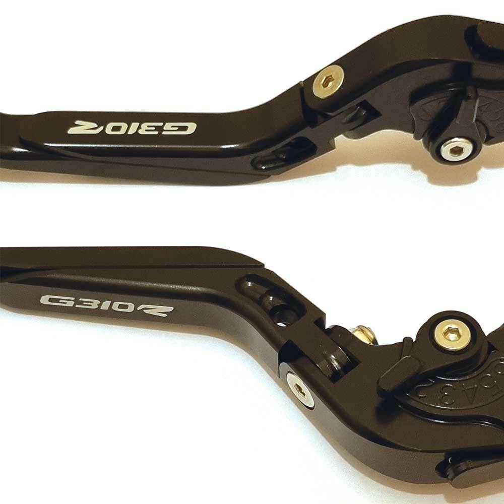 BMW G310R G 310 R 2017-2026 Black Adjustable Brake & Clutch Lever Set