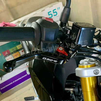 BMW G310R G 310 R 2017-2026 BLACK SHORT ADJUSTABLE BRAKE & CLUTCH LEVER SET