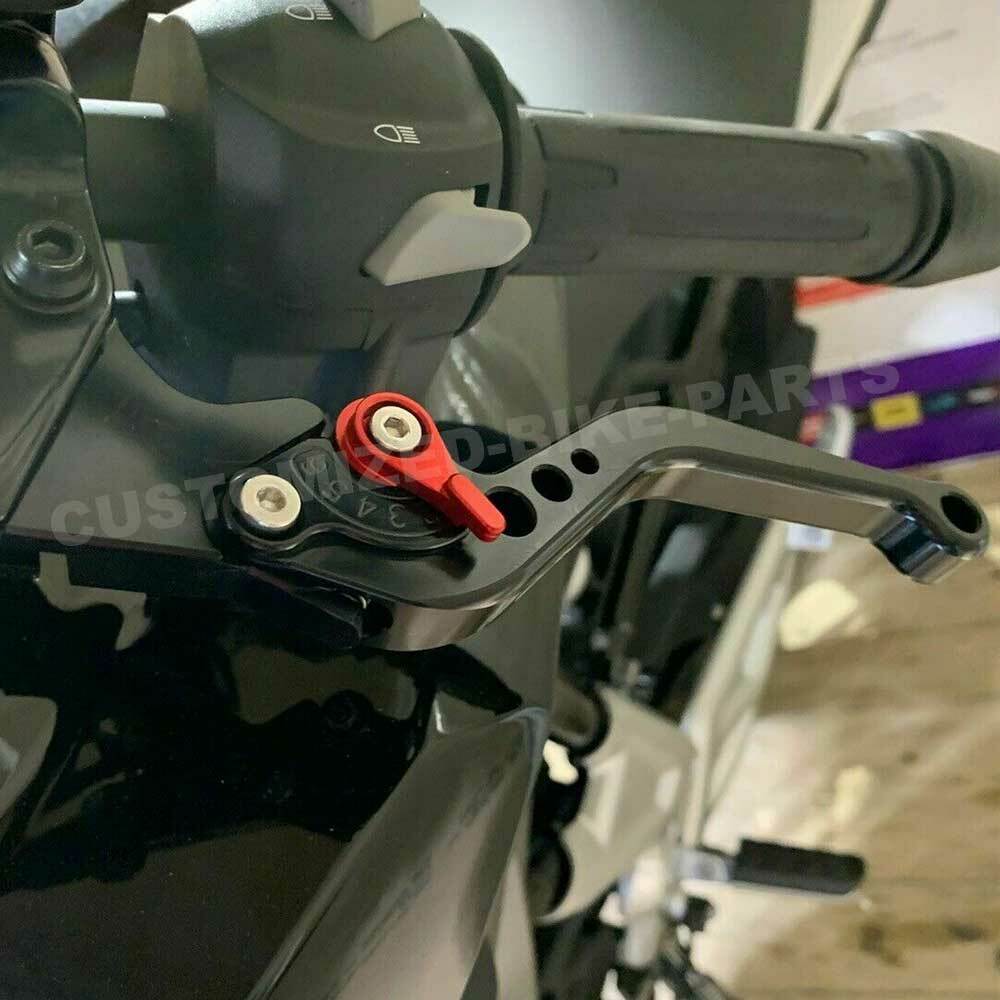 BMW G310R G 310 R 2017-2026 BLACK SHORT ADJUSTABLE BRAKE & CLUTCH LEVER SET