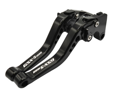 Suzuki GSX-S1000 GSX-S1000GT 2021-2026 Short Black Clutch & Brake Levers
