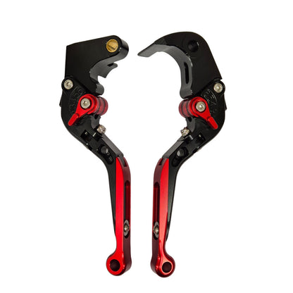 Suzuki GSX-S1000 Katana 2019-2026 - Adjustable Clutch Brake Lever Set Black/Red