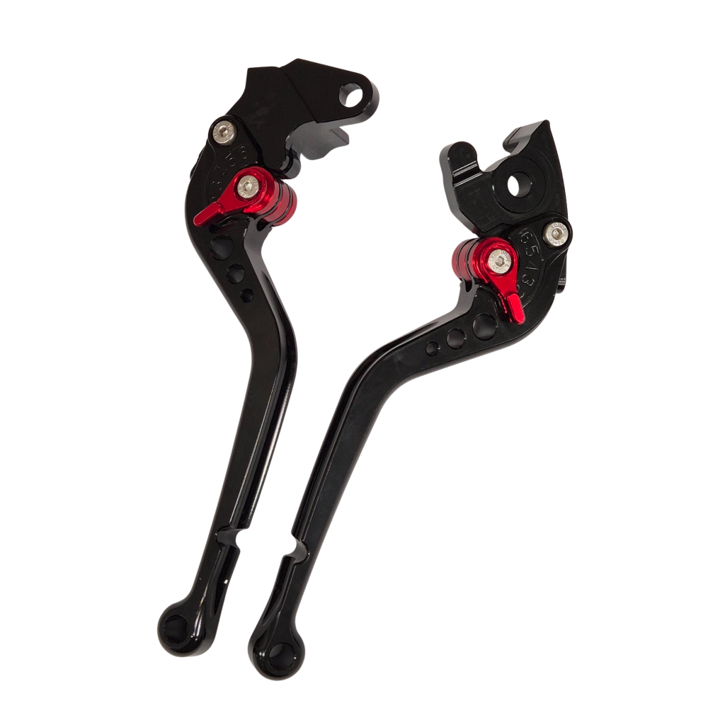 Long Black Clutch & Brake Levers Yamaha MT-125 2014-2019