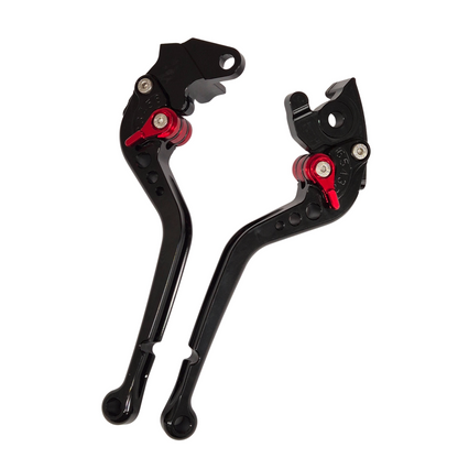Long Black Clutch & Brake Levers Yamaha MT-125 2014-2019
