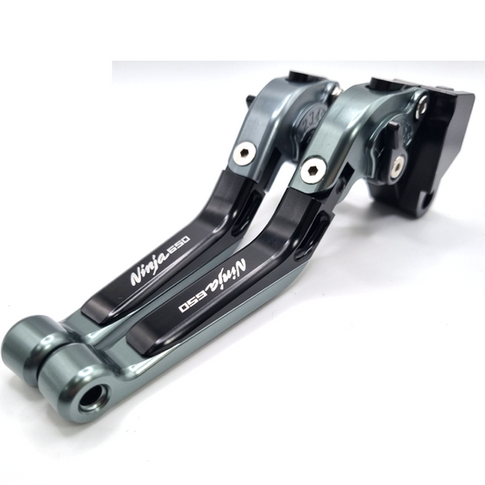 Kawasaki Ninja 650 2017-2026 | Adjustable Clutch Brake Lever Set Black/Titanium