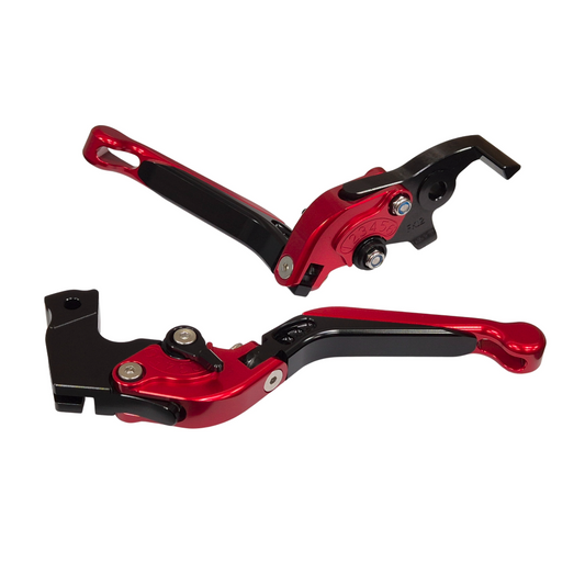 Aprilia RS457 RS-457 2024-2026 Clutch & Brake Levers Red / Black